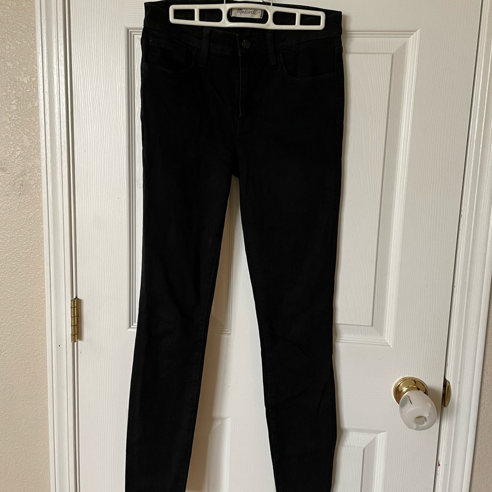 Madewell Roadtripper Jeans High-rise. Bennett Black Size 26 Excellent Condition